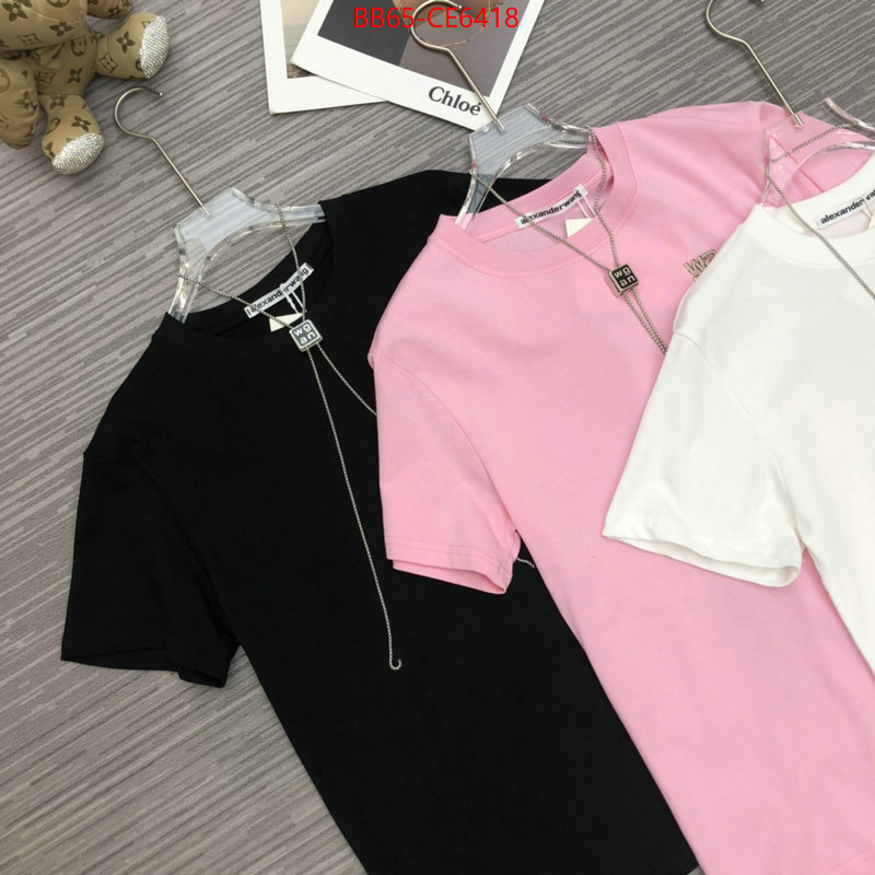 Clothing-Alexander Wang,high quality designer replica ID: CE6418,$: 65USD