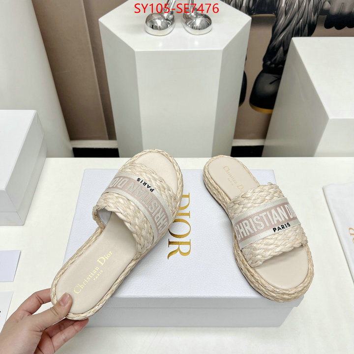 Women Shoes-Dior,replica aaaaa+ designer ID: SE7476,$: 105USD