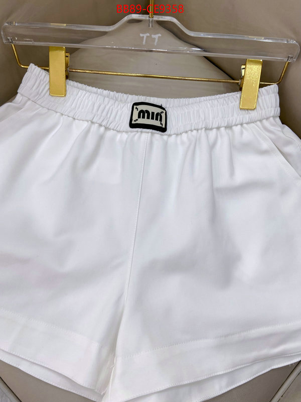 Clothing-MIU MIU,sale ID: CE9358,$: 89USD