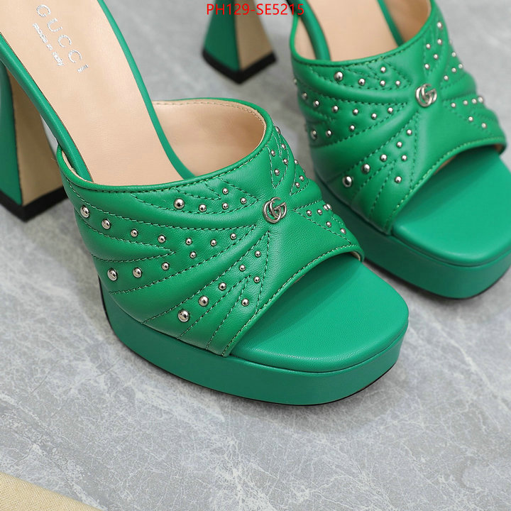 Women Shoes-Gucci,aaaaa replica ID: SE5215,$: 129USD