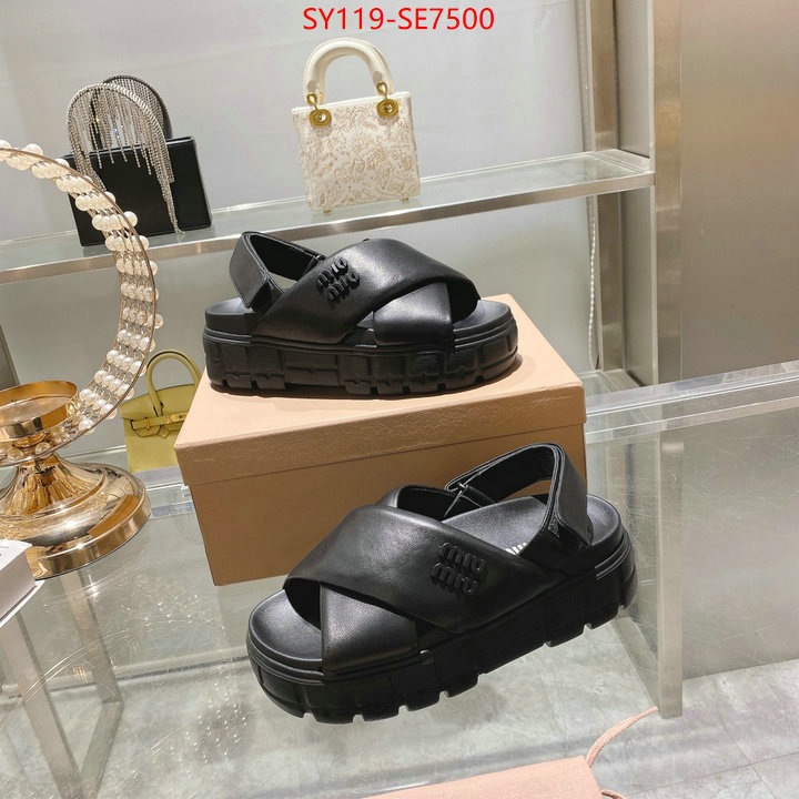 Women Shoes-Miu Miu,copy ID: SE7500,$: 119USD