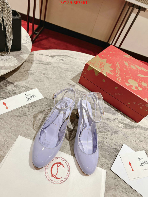 Women Shoes-Christian Louboutin,same as original ID: SE7361,$: 129USD