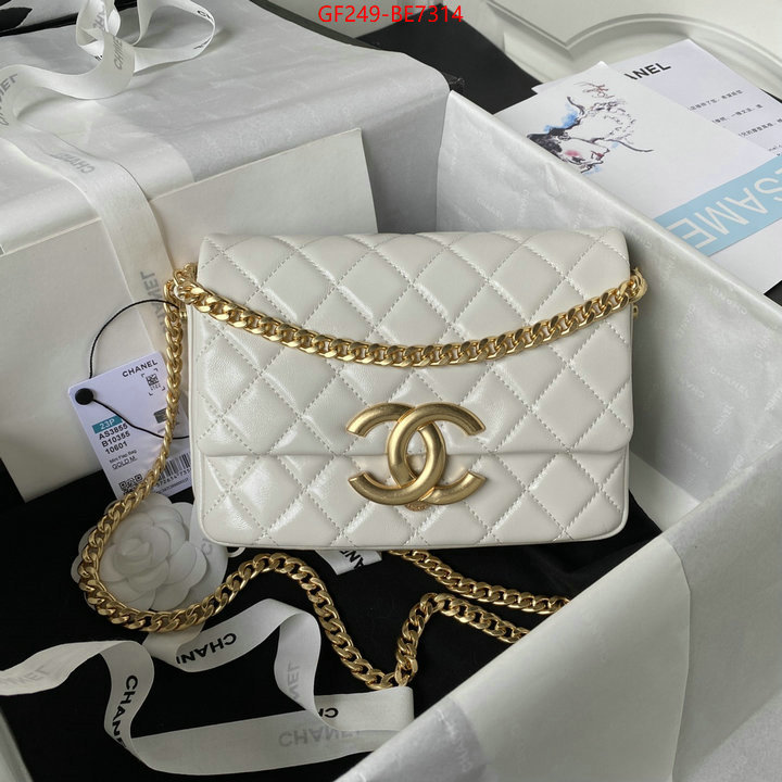 Chanel Bags(TOP)-Diagonal-,the best ID: BE7314,$: 249USD