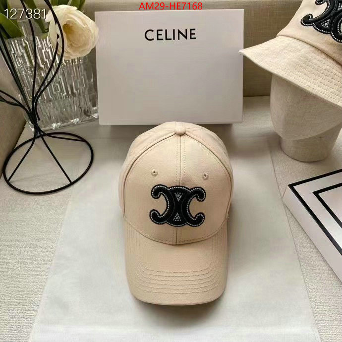 Cap (Hat)-Celine,website to buy replica ID: HE7168,$: 29USD