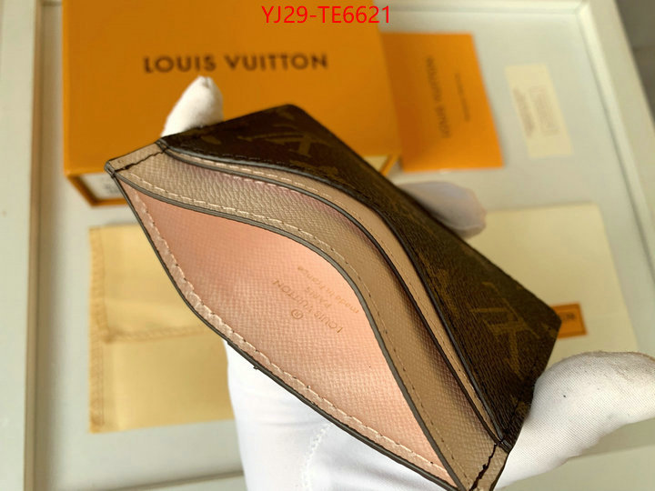 LV Bags(4A)-Wallet,sale outlet online ID: TE6621,$: 29USD