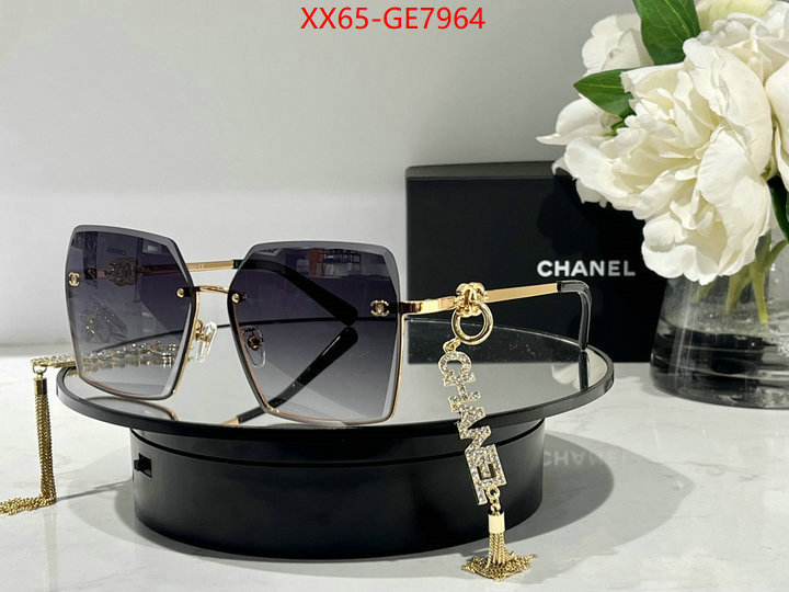 Glasses-Chanel,high quality 1:1 replica ID: GE7964,$: 65USD