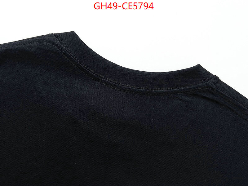 Clothing-Gucci,what is top quality replica ID: CE5794,$: 49USD