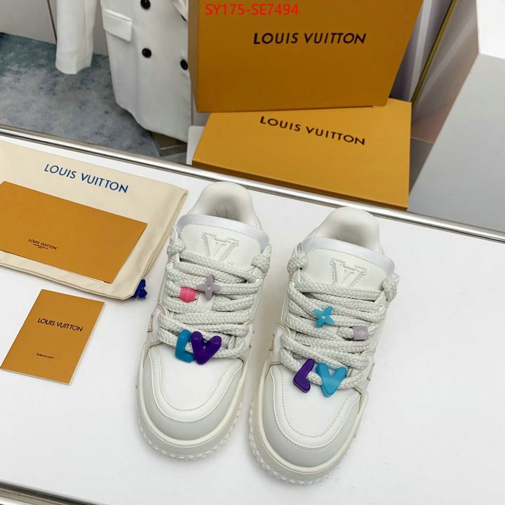 Women Shoes-LV,the highest quality fake ID: SE7494,$: 175USD