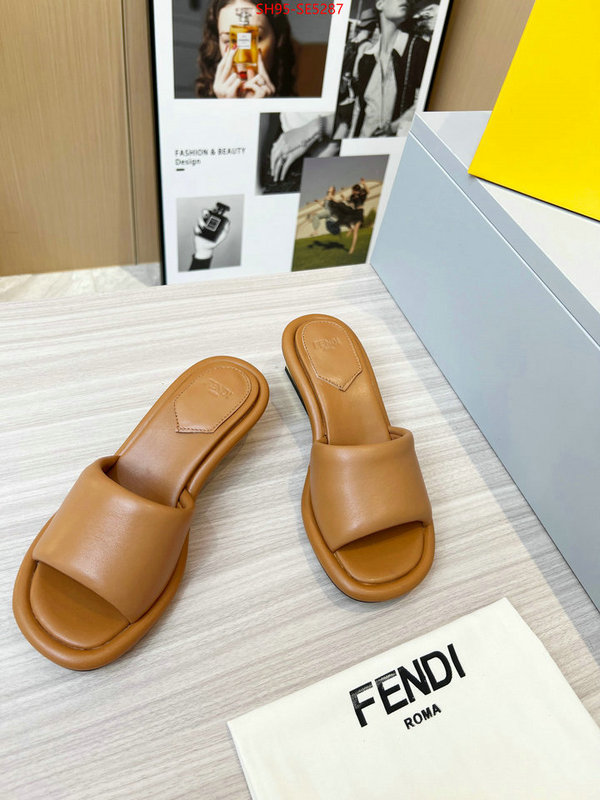 Women Shoes-Fendi,high quality happy copy ID: SE5287,