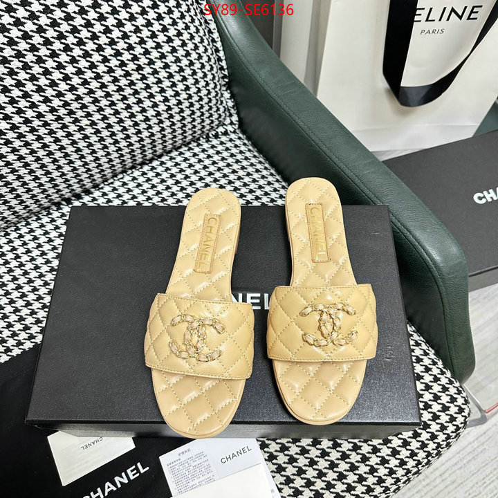 Women Shoes-Chanel,first copy ID: SE6136,$: 89USD