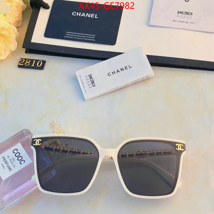 Glasses-Chanel,what is a 1:1 replica ID: GE7982,$: 45USD