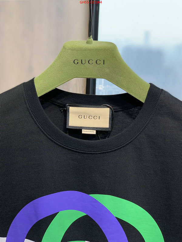 Clothing-Gucci,replica 2023 perfect luxury ID: CE5804,$: 55USD