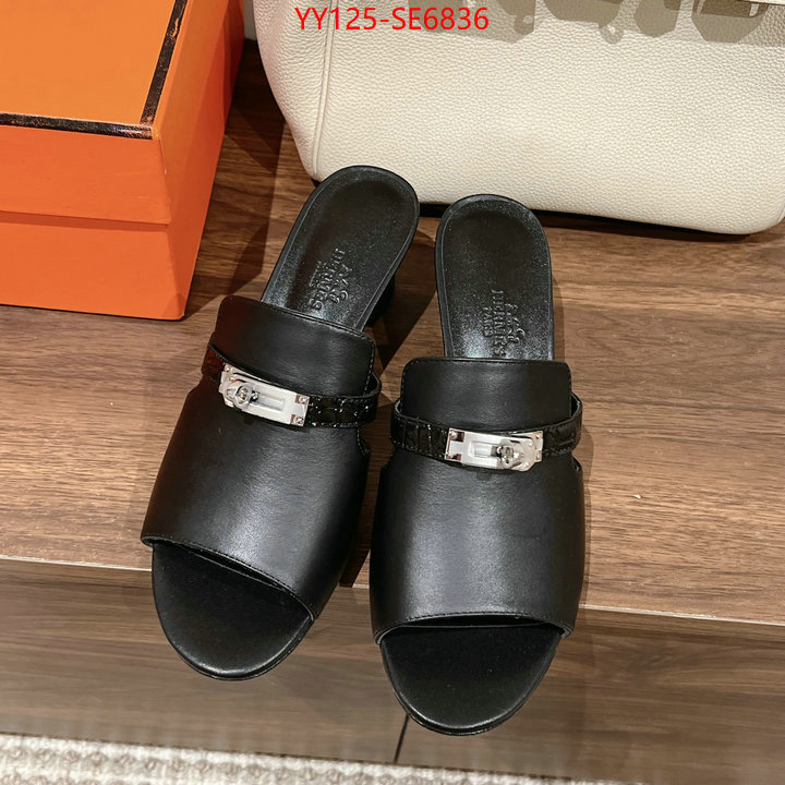 Women Shoes-Hermes,high quality designer replica ID: SE6836,$: 125USD