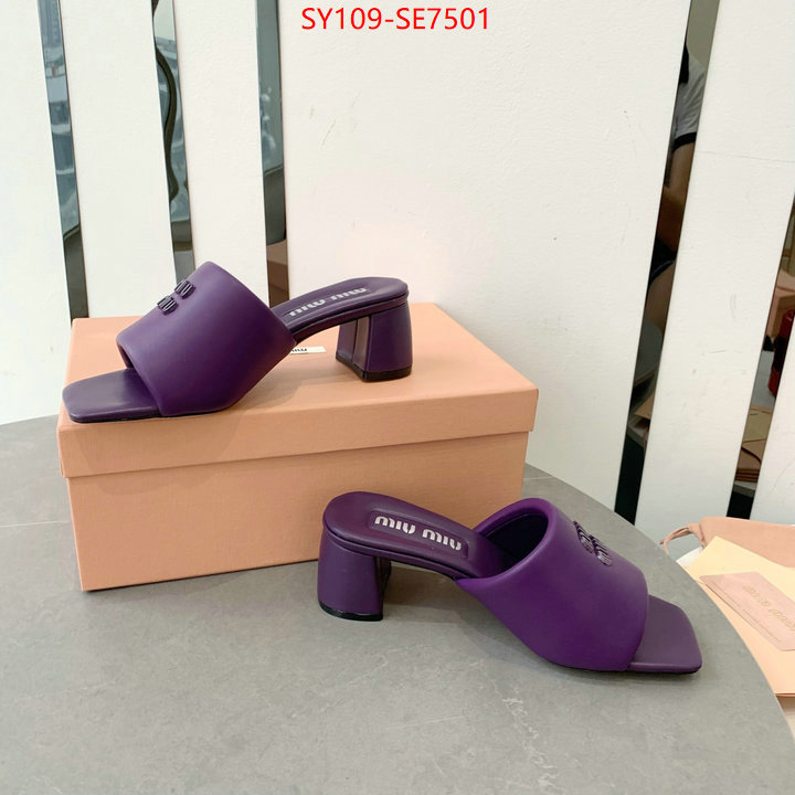 Women Shoes-Miu Miu,buy 2023 replica ID: SE7501,$: 109USD