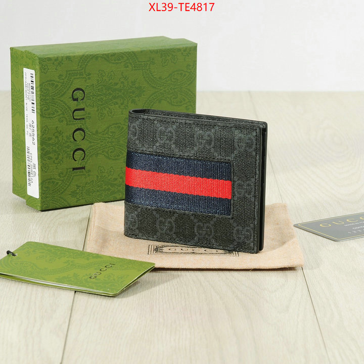 Gucci Bags(4A)-Wallet-,replicas buy special ID: TE4817,$: 39USD