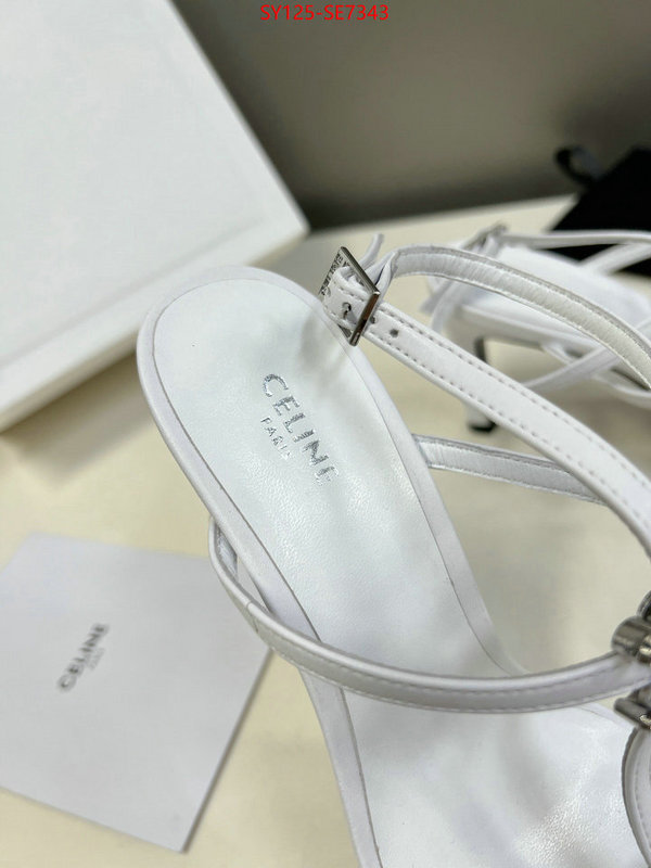 Women Shoes-CELINE,buying replica ID: SE7343,$: 125USD