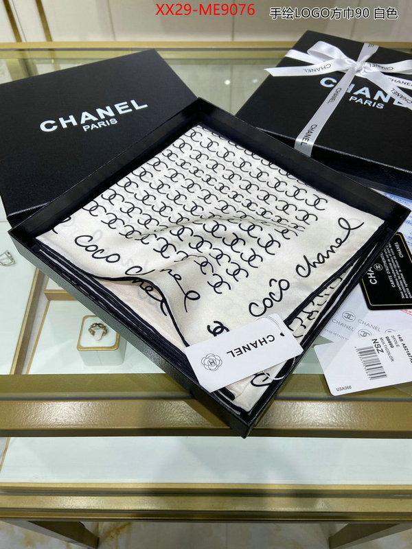 Scarf-Chanel,designer fake ID: ME9076,$: 29USD