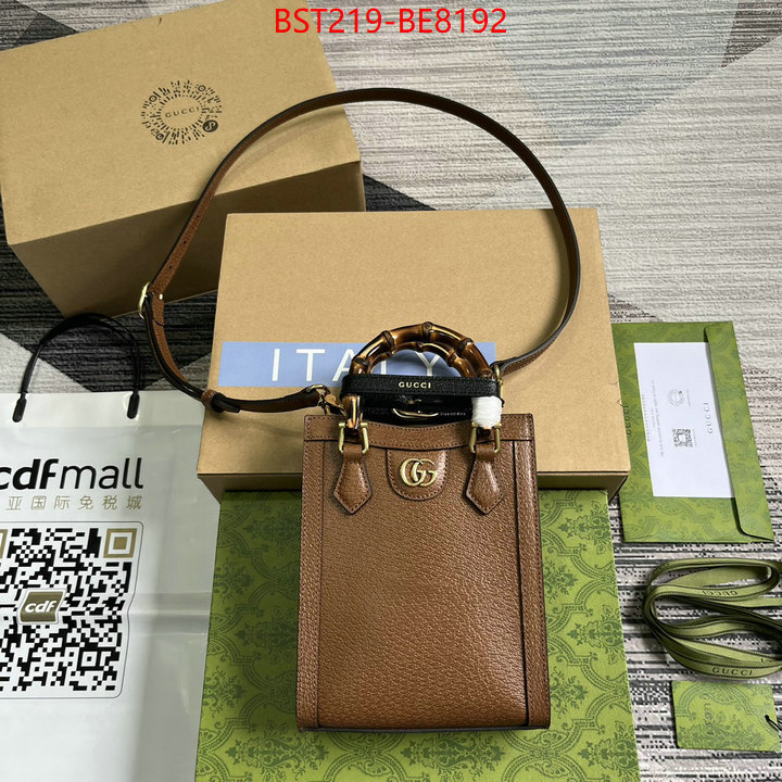 Gucci Bags(TOP)-Diana-Bamboo-,mirror quality ID: BE8192,$: 219USD