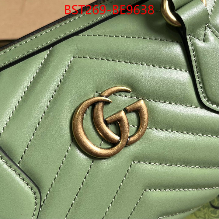 Gucci Bags(TOP)-Marmont,is it illegal to buy dupe ID: BE9638,$: 269USD