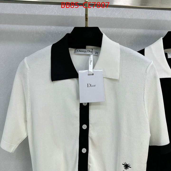 Clothing-Dior,replcia cheap ID: CE7807,$: 85USD