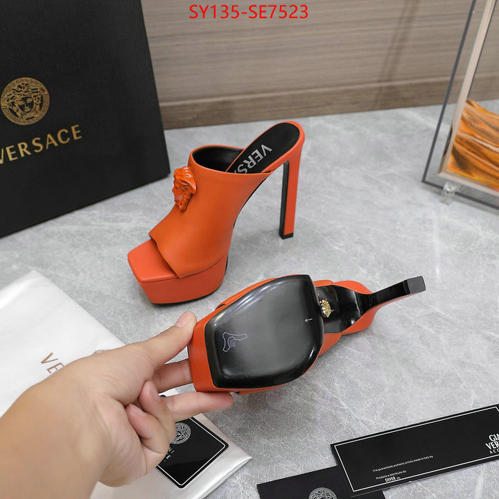 Women Shoes-Versace,how to find designer replica ID: SE7523,$: 135USD