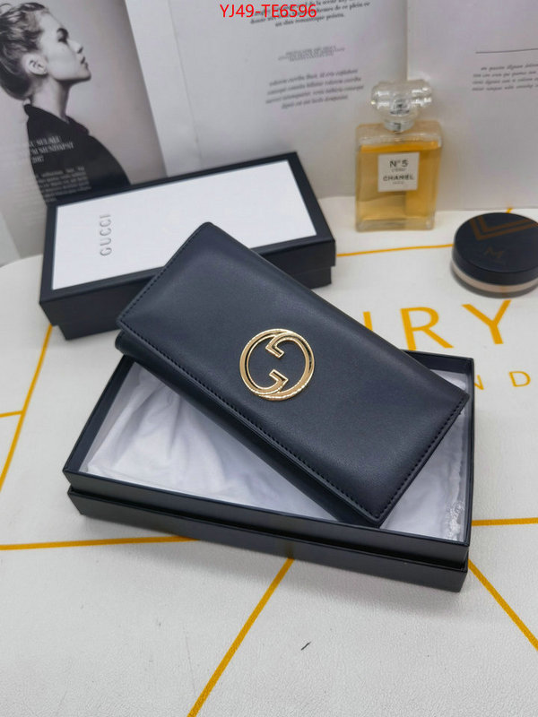 Gucci Bags(4A)-Wallet-,buy 2023 replica ID: TE6596,$: 49USD