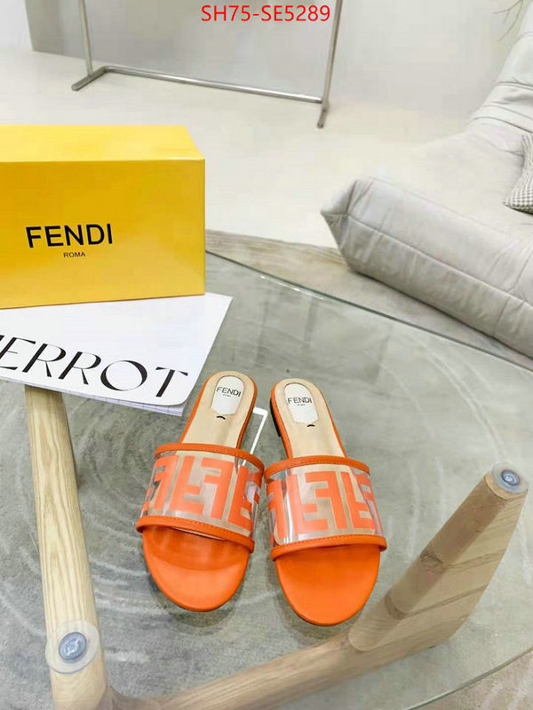 Women Shoes-Fendi,top quality fake ID: SE5289,