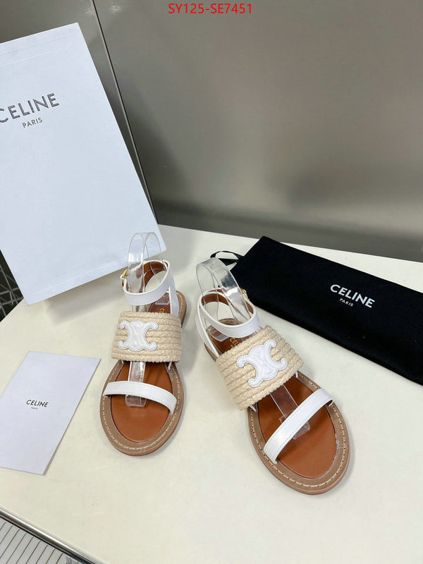 Women Shoes-CELINE,high quality ID: SE7451,$: 125USD