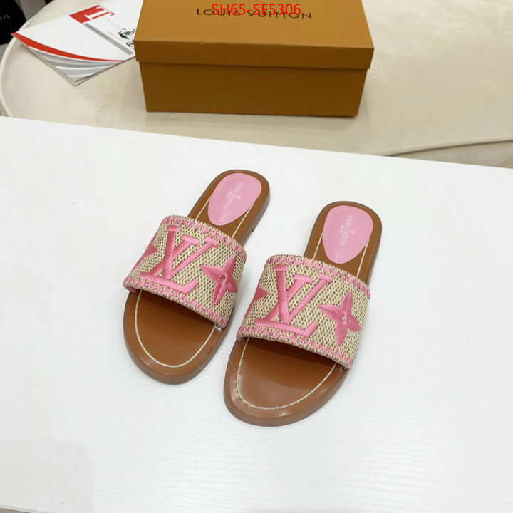 Women Shoes-LV,top quality replica ID: SE5306,$: 65USD