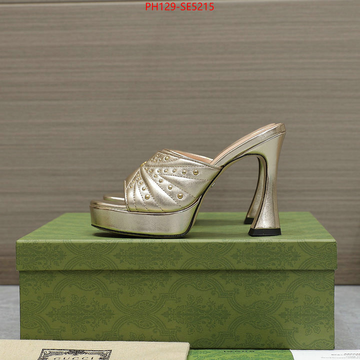 Women Shoes-Gucci,aaaaa replica ID: SE5215,$: 129USD