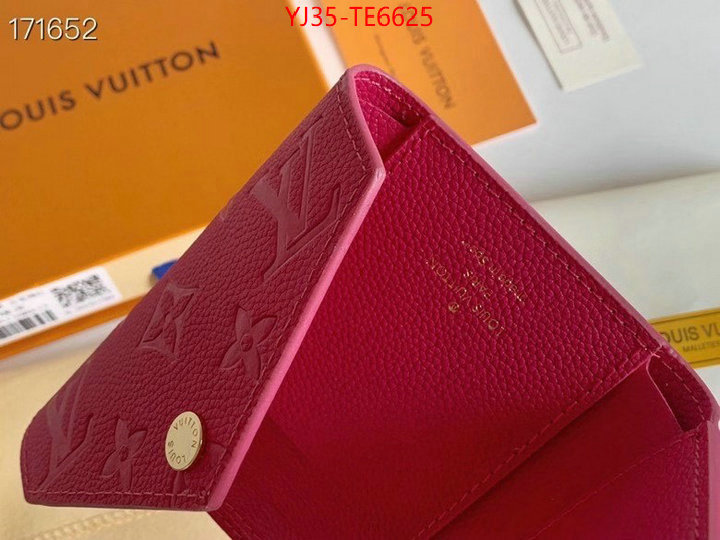 LV Bags(4A)-Wallet,highest quality replica ID: TE6625,$: 35USD