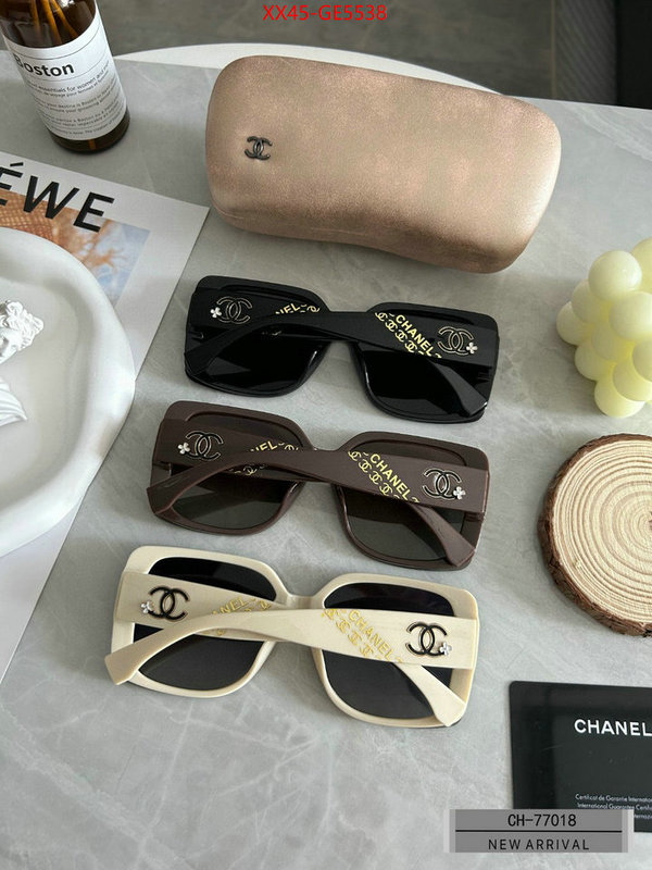 Glasses-Chanel,buy best quality replica ID: GE5538,$: 45USD