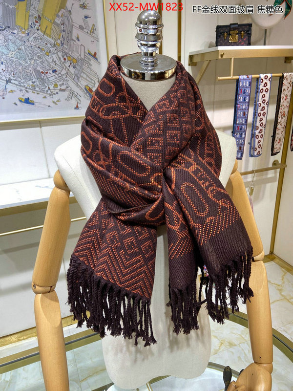 Scarf-Fendi,shop the best high authentic quality replica ID: MW1823,$: 52USD