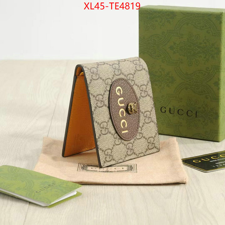 Gucci Bags(4A)-Wallet-,high quality designer replica ID: TE4819,$: 45USD