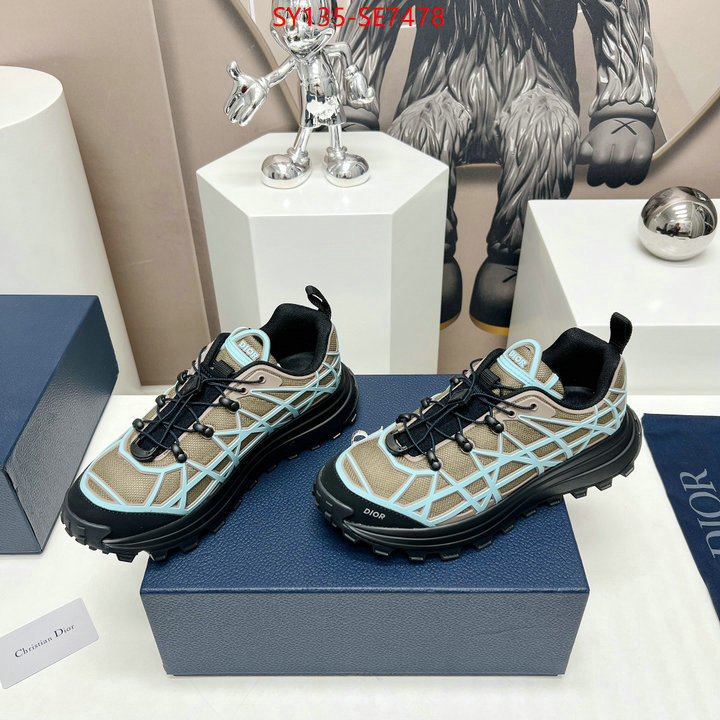 Women Shoes-Dior,the top ultimate knockoff ID: SE7478,$: 135USD