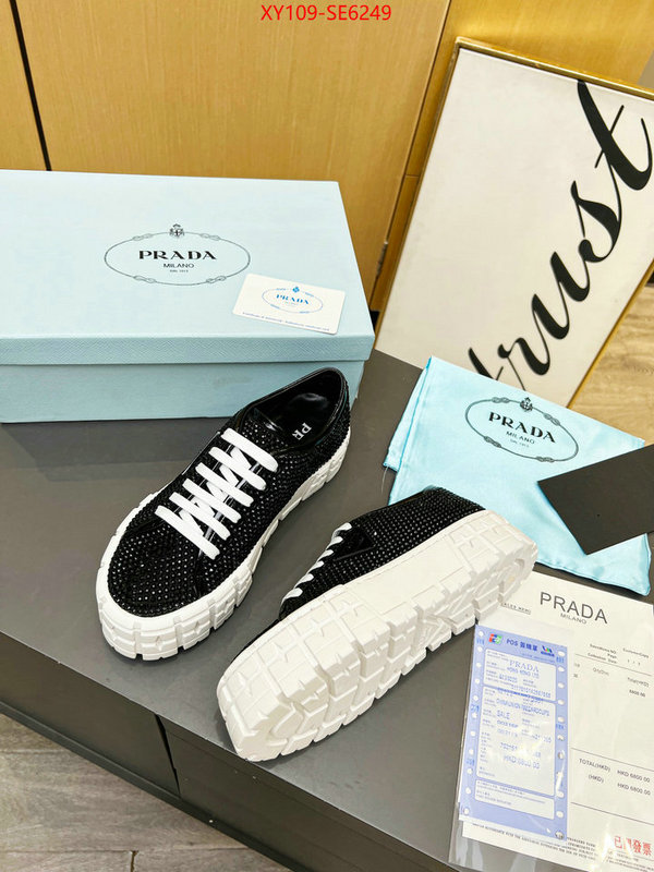 Women Shoes-Prada,fake designer ID: SE6249,$: 109USD