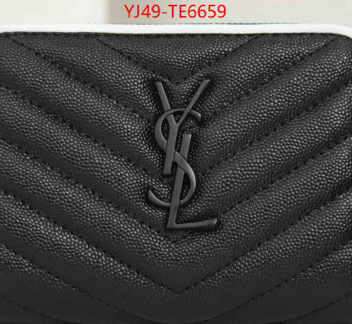 YSL Bag(4A)-Wallet-,best designer replica ID: TE6659,$: 49USD