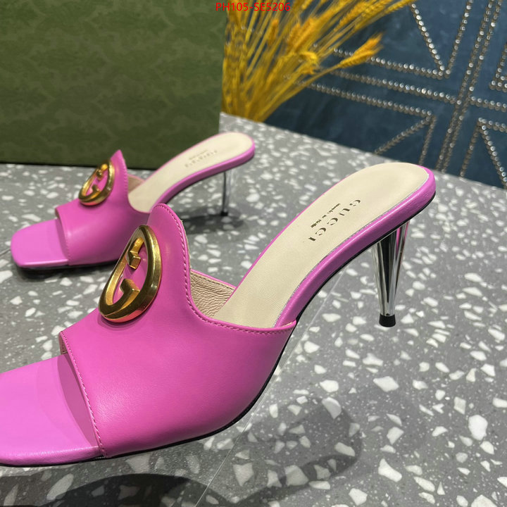 Women Shoes-Gucci,aaaaa replica designer ID: SE5206,$: 105USD