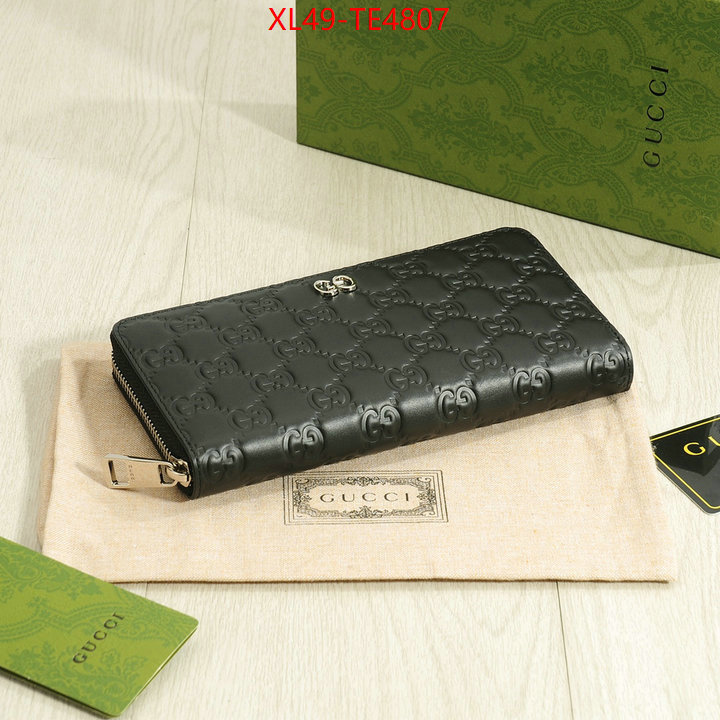 Gucci Bags(4A)-Wallet-,buying replica ID: TE4807,$: 49USD