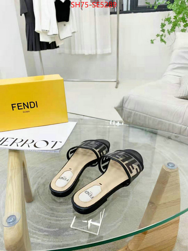 Women Shoes-Fendi,top quality fake ID: SE5289,