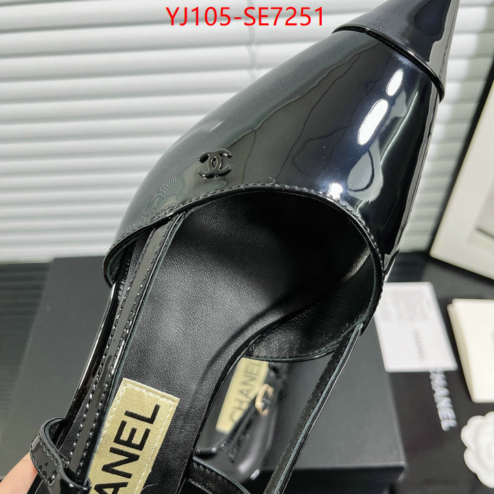 Women Shoes-Chanel,replcia cheap ID: SE7251,$: 105USD
