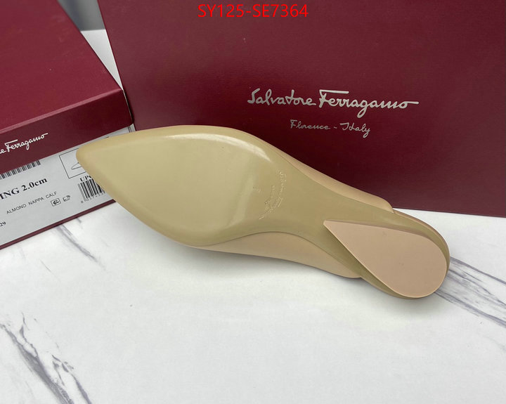 Women Shoes-Ferragamo,how to find designer replica ID: SE7364,$: 125USD