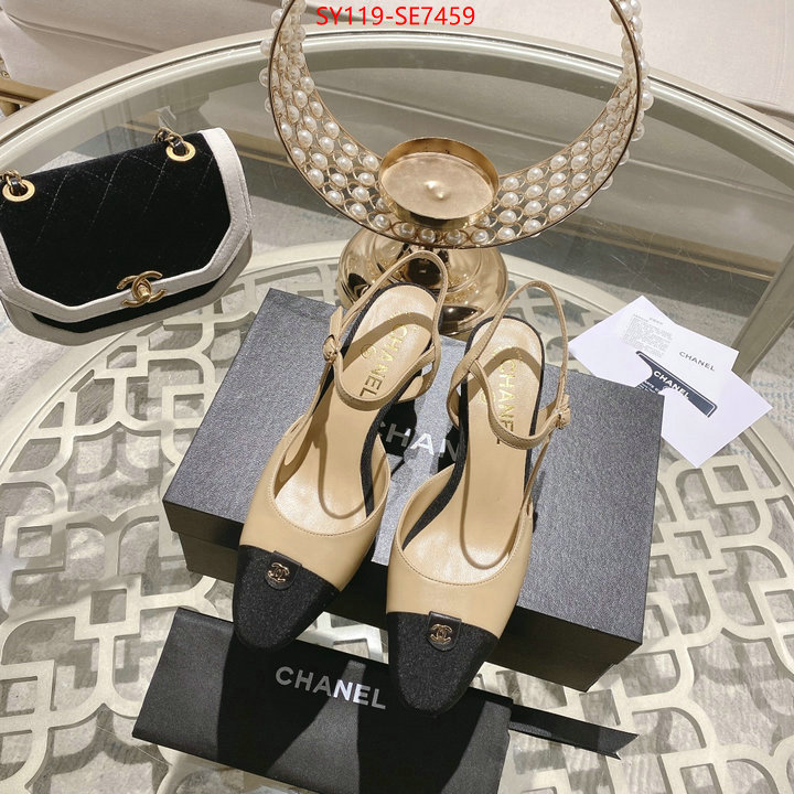 Women Shoes-Chanel,top designer replica ID: SE7459,$: 119USD