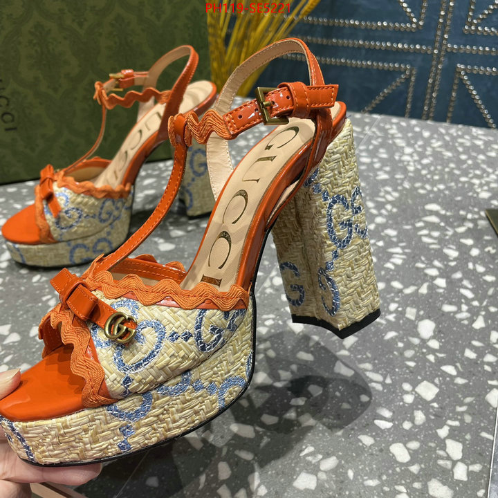 Women Shoes-Gucci,replica ID: SE5221,$: 119USD