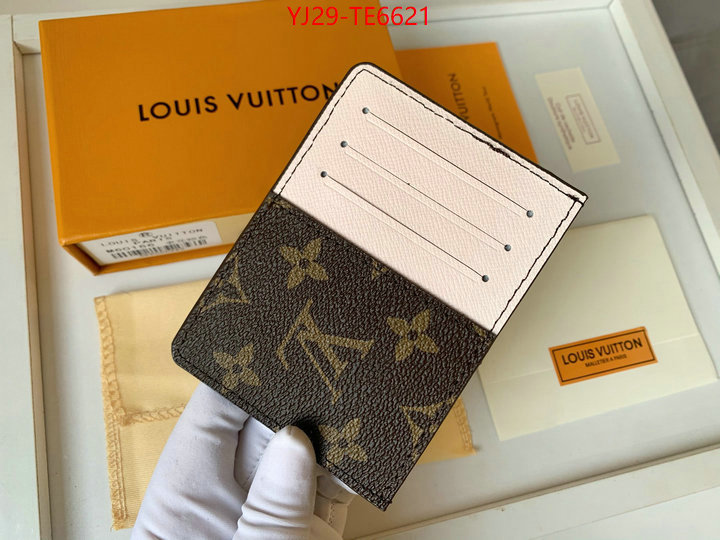 LV Bags(4A)-Wallet,sale outlet online ID: TE6621,$: 29USD