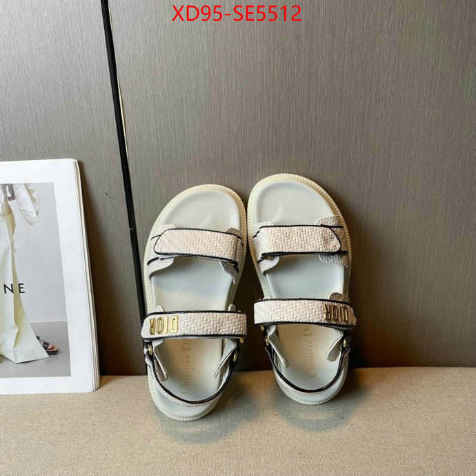 Women Shoes-Dior,mirror copy luxury ID: SE5512,$: 95USD