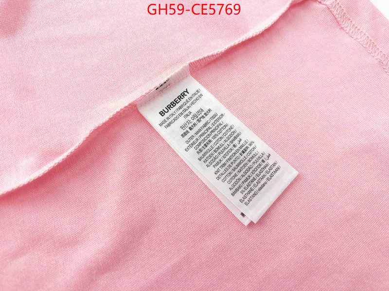 Clothing-Burberry,buy cheap replica ID: CE5769,$: 59USD