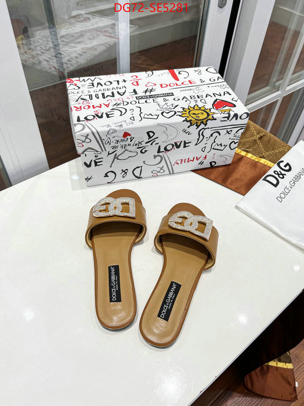 Women Shoes-DG,replicas ID: SE5281,$: 72USD