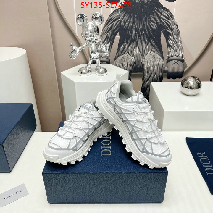 Women Shoes-Dior,the top ultimate knockoff ID: SE7478,$: 135USD