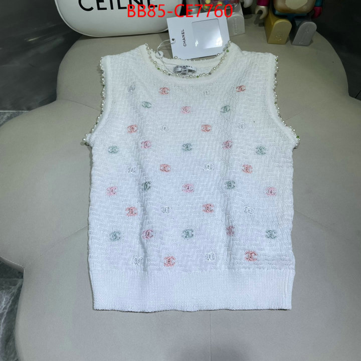 Clothing-Chanel,replica designer ID: CE7760,$: 85USD